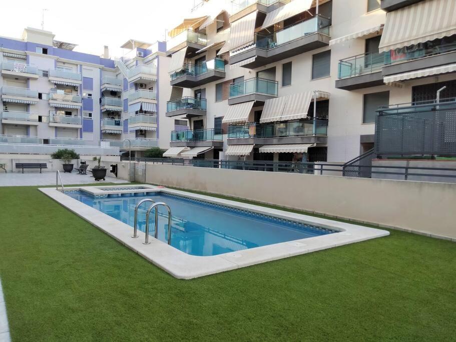 Апартаменти Residencial Azahar, Piscina Y Parking Gratis Монкофар Екстер'єр фото
